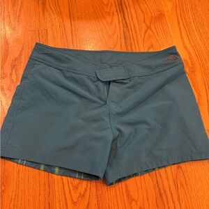The North Face Women's Teal Athletic Shorts